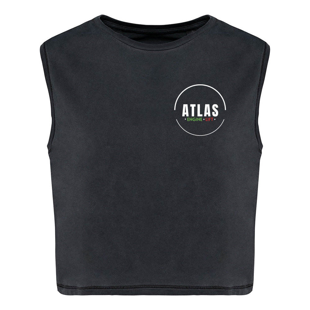 Atlas - Ladies Cropped Tank Top