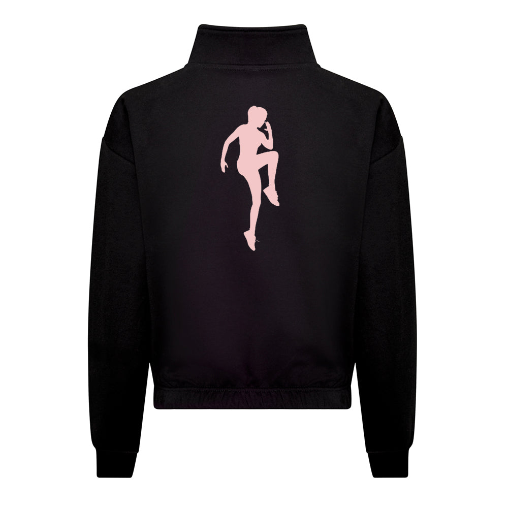 The PT Mum Cropped 1/4 zip Sweatshirt