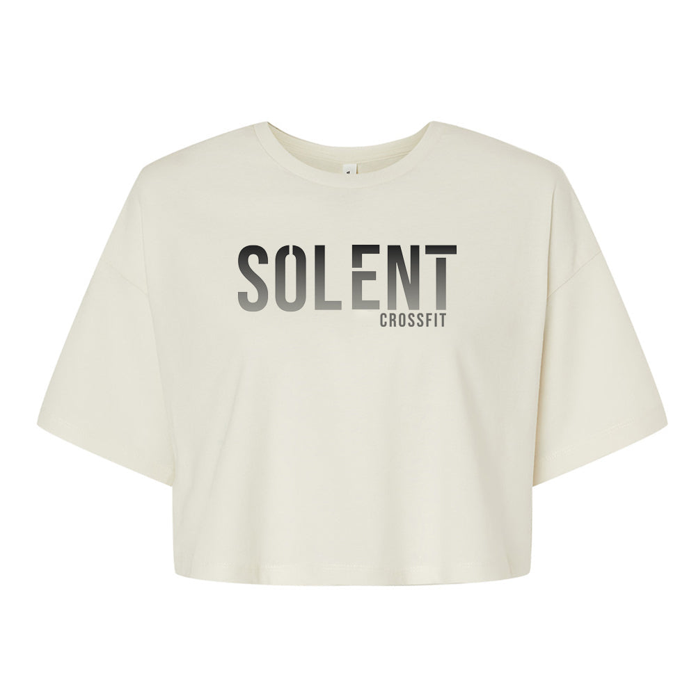 CrossFit Solent - STANDARD PRINT - CROPPED T SHIRT