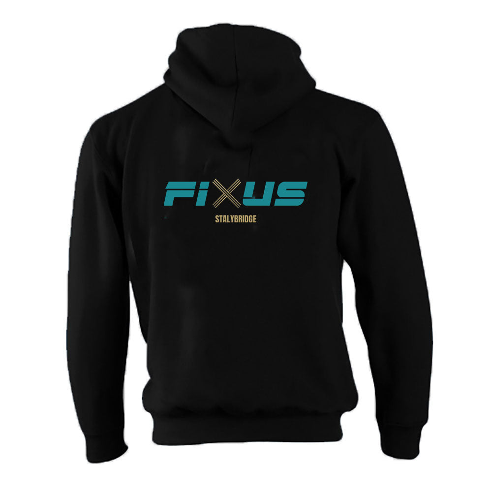 Fixus Stalybridge Fleece Lined Zip Up Hoodie