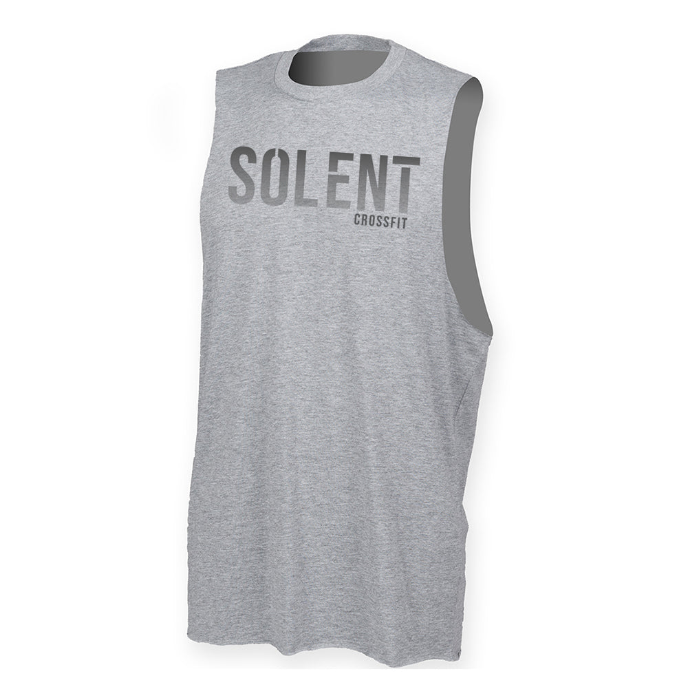 CROSSFIT SOLENT - MENS MUSCLE VEST - STANDARD PRINT