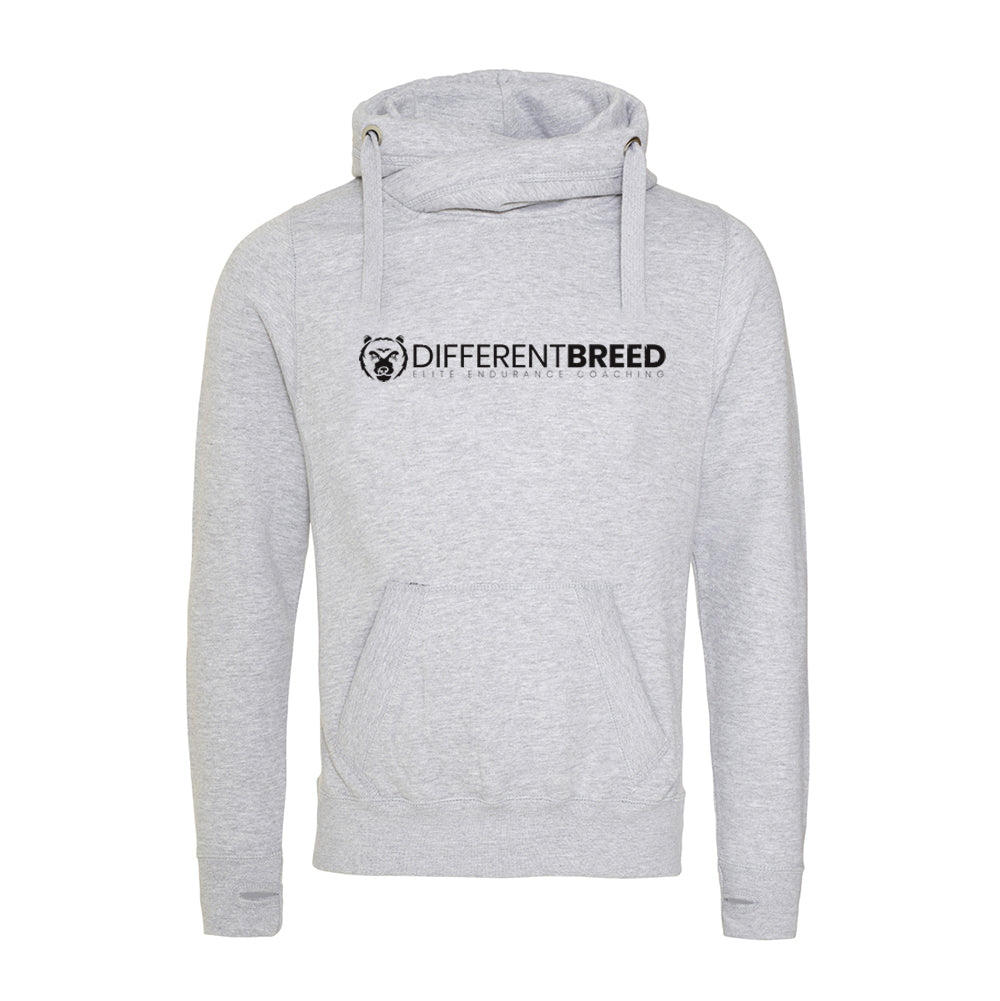 Different Breed - Cross Over Neck Hoodie