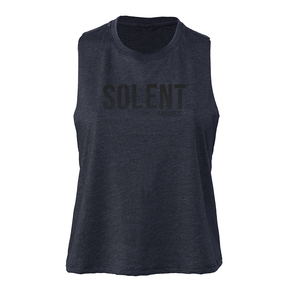 CROSSFIT SOLENT - STANDARD PRINT - CROPPED RACER BACK VEST