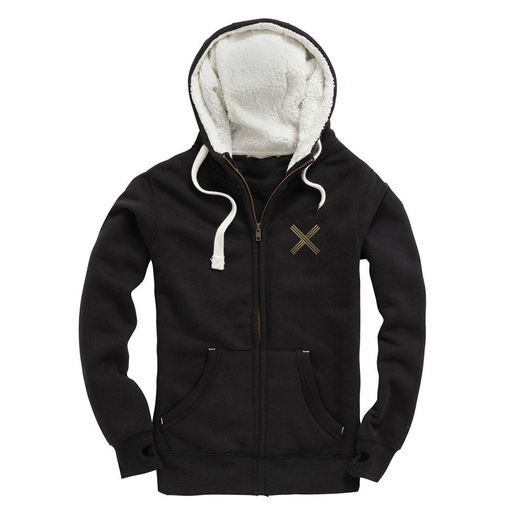 Triple X - Fleece Lined Zip Up Hoodie