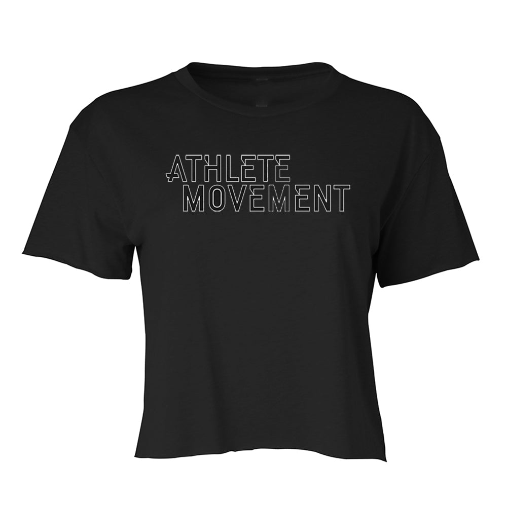 AM - Outline Design - Cropped T shirt