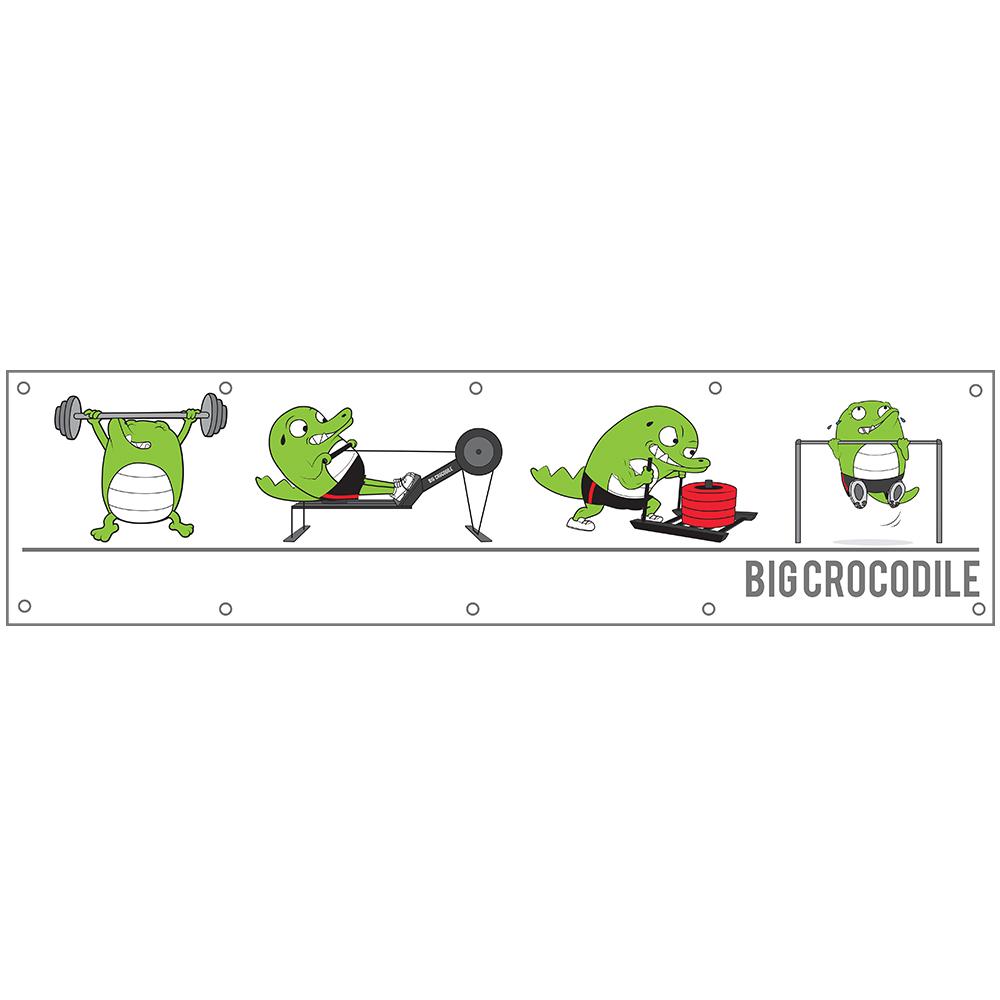 Banner - Big Crocodile Banner - Build Your Own