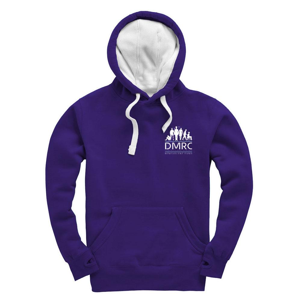 DMRC Benevolent Fund Heavyweight Pullover Hoodie - Purple