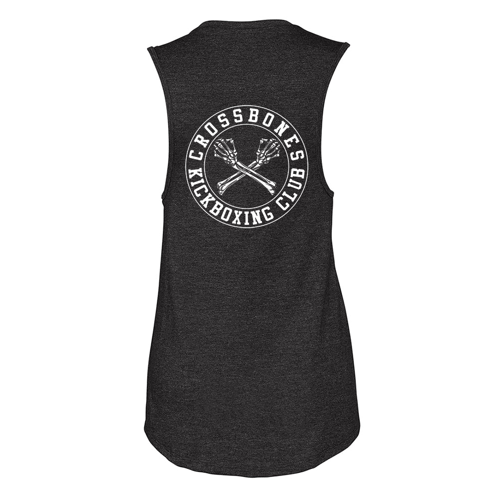 Crossbones Ladies muscle vest