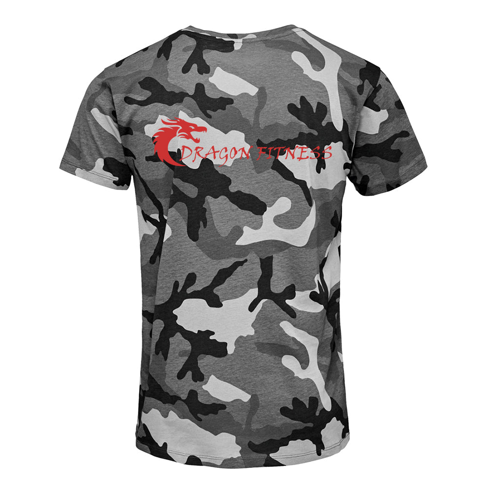 Dragon Fitness - Camo T shirt (Phil and Christina only)