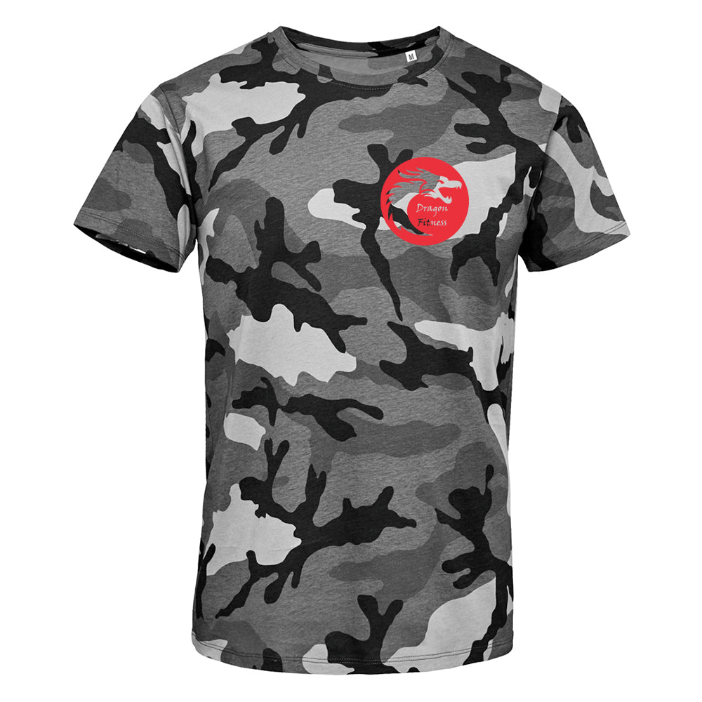 Dragon Fitness - Camo T shirt (Phil and Christina only)