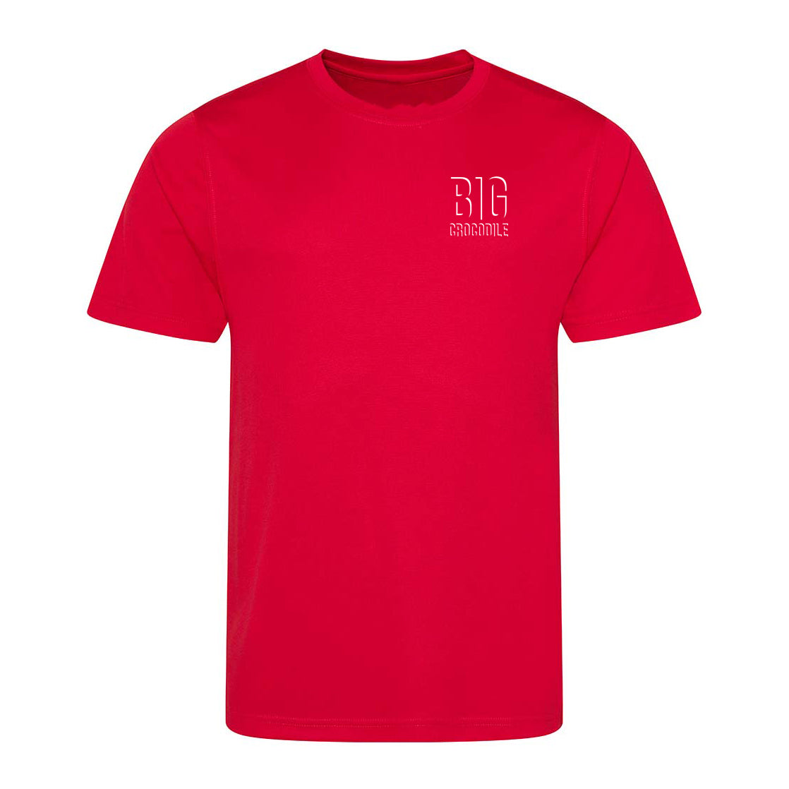 SALE ITEM - Shadow Logo Sports T Shirt - red - large