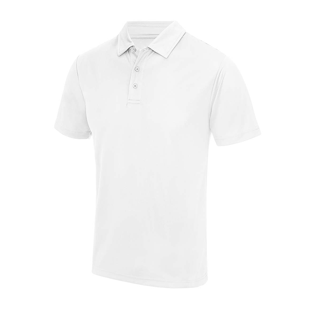 Sale item - Poly polo shirt - white - small