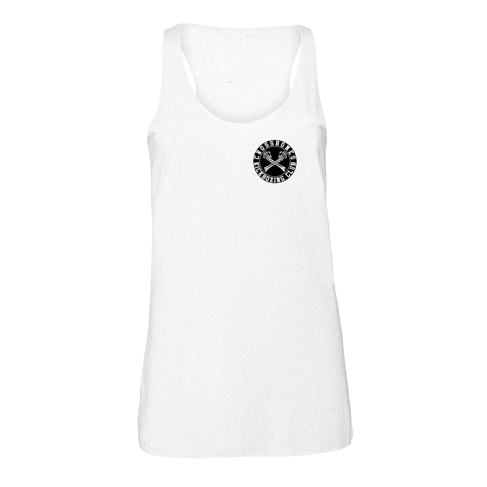 Crossbones Ladies racer back vest